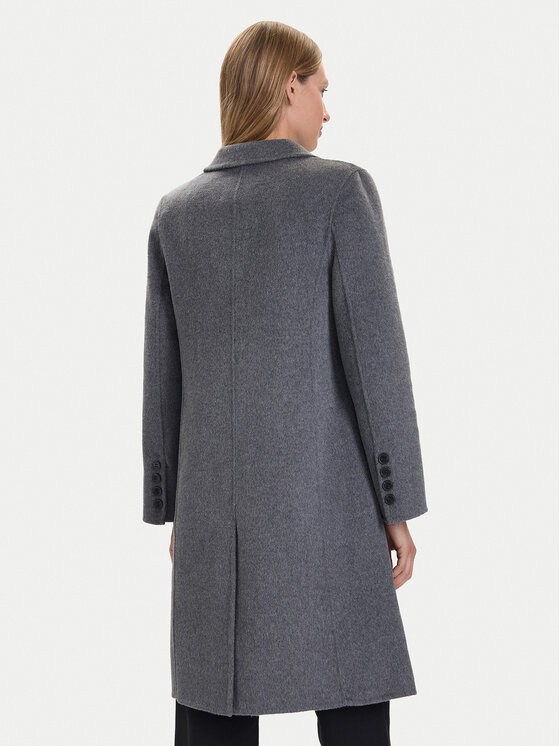 ViCOLO ViCOLO Vuneni kaput TF0073 Siva Regular Fit
