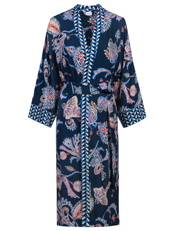 Mey Mey Szlafrok 17576 Granatowy Comfortable Fit