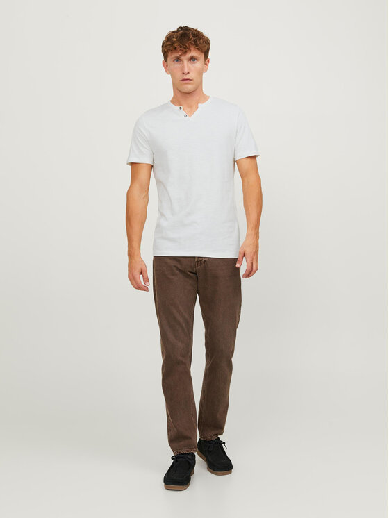 Jack&Jones Jack&Jones T-shirt Split 12164972 Bijela Standard Fit