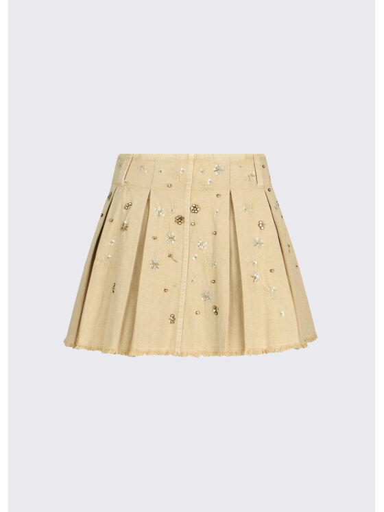 Liu Jo Liu Jo Minigonna WA6186T433AX0762 Beige Regular Fit