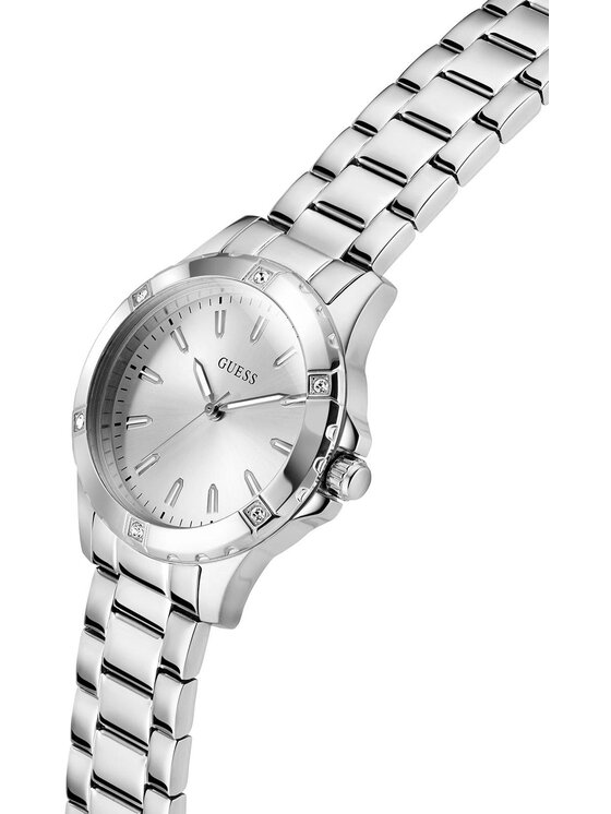 Guess Guess Zegarek GW0948L6 Srebrny