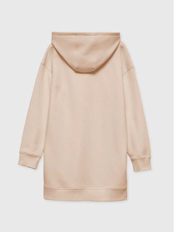 Sprandi Sprandi Strickkleid SP22-SUD011 Beige Relaxed Fit