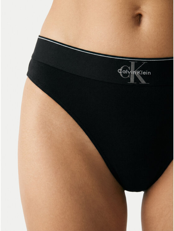 Calvin Klein Underwear Calvin Klein Underwear Stringtanga LV00QF8813 Schwarz