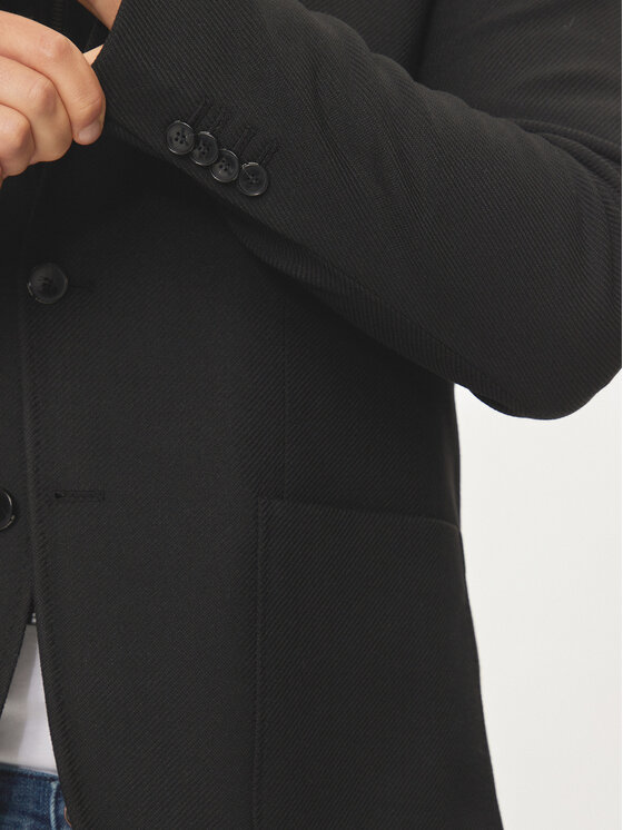 KARL LAGERFELD KARL LAGERFELD Švarkas 155384 544016 Juoda Regular Fit