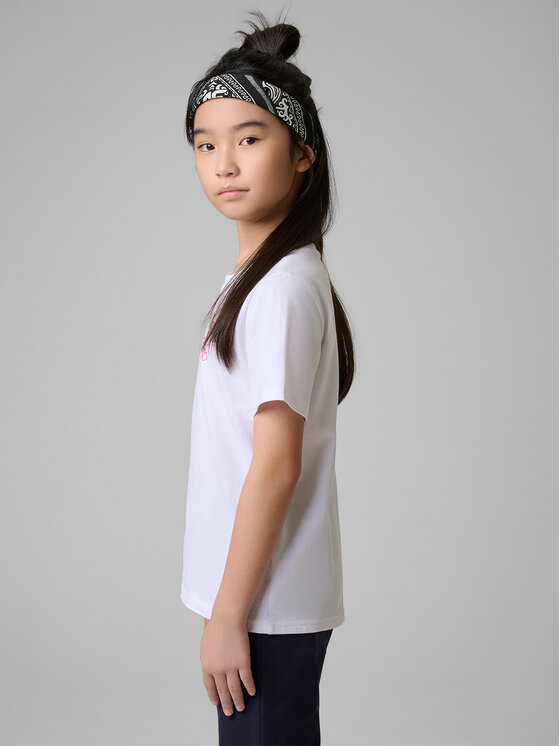 4F 4F T-Shirt BOW MOTION Biały Regular Fit