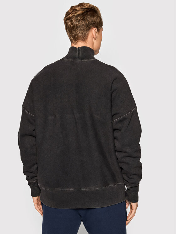 Felpa 216491 Nero Relaxed Fit