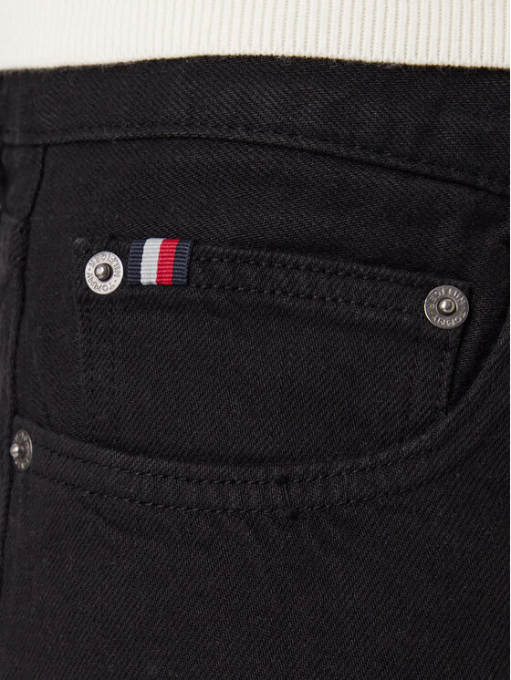 Tommy Hilfiger Tommy Hilfiger Jeans hlače Dover MW0MW42810 Črna Straight Fit