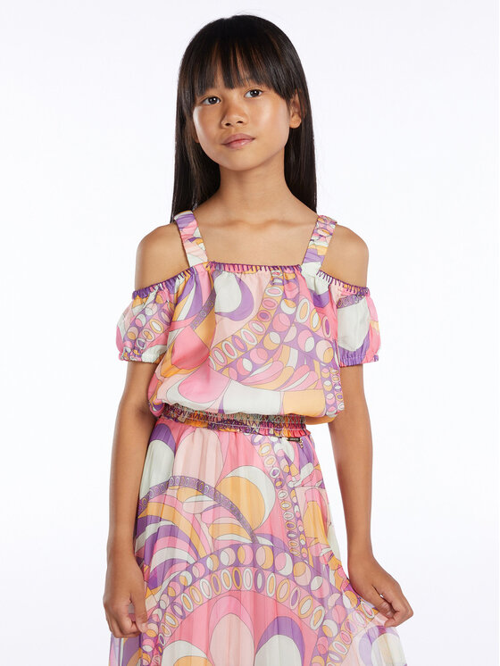 Guess Guess Блуза J3GH00 WA2T0 Оранжев Regular Fit