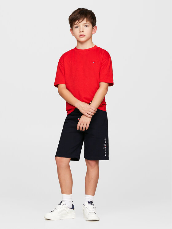Tommy Hilfiger Tommy Hilfiger Pantaloncini sportivi Essential KB0KB08984 D Blu scuro Regular Fit