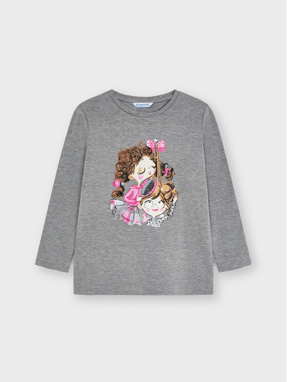 Blusa 4014 Grigio Regular Fit
