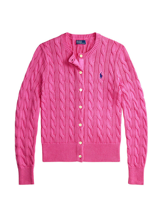Polo Ralph Lauren Polo Ralph Lauren Pletena jopica 211971868012 Roza Slim Fit