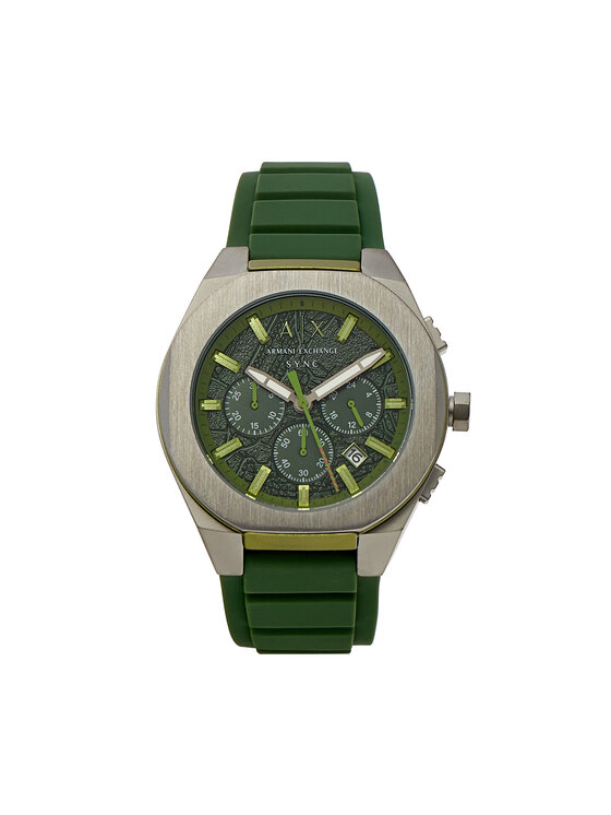 Armani Exchange Armani Exchange Käekell Sync AX4292 Roheline
