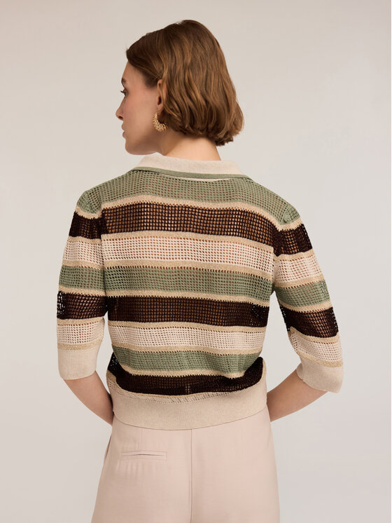 Motivi Motivi Maglione M032W003705N0R2 Verde Regular Fit