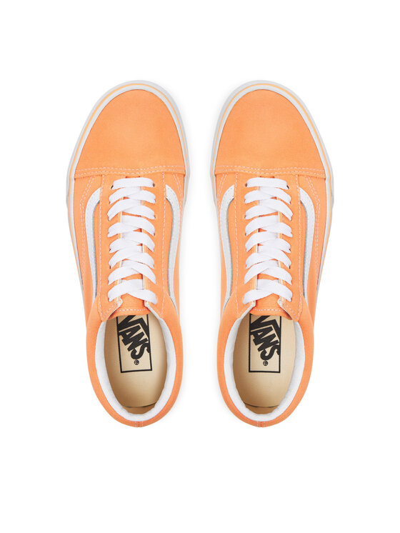 Vans Sneakers aus Stoff Old Skool Platfor VN0A5KX9AAS1 Orange Modivo