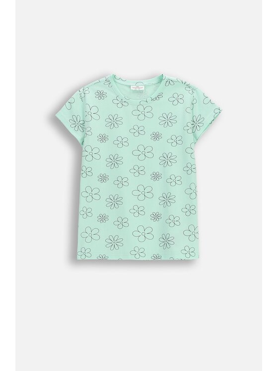 Coccodrillo Coccodrillo T-Shirt WC6143218VGA-031 Zielony Regular Fit