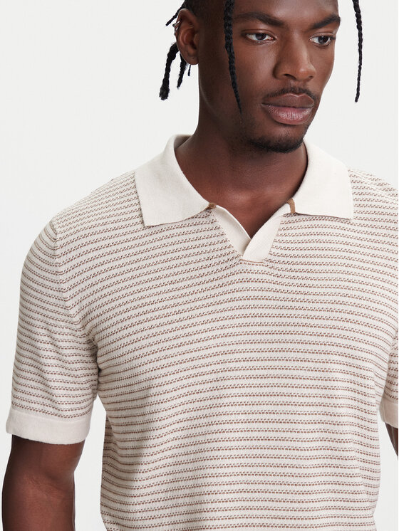 United Colors Of Benetton United Colors Of Benetton Polo 1094K301J Bež Regular Fit