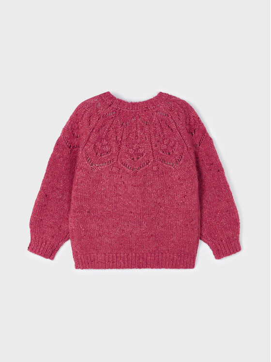Mayoral Mayoral Pulover 4.304 Roza Regular Fit