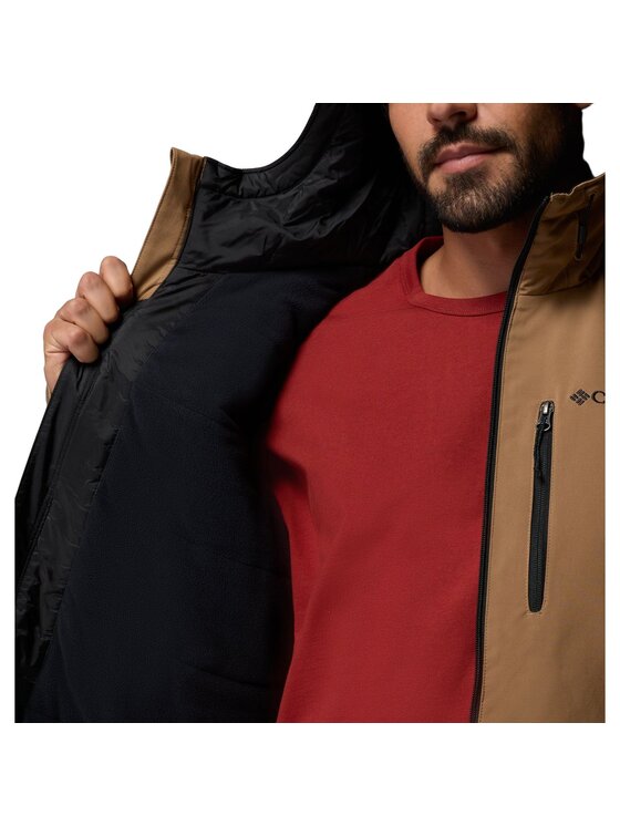 Columbia Columbia Kurtka softshell Gate Racer II Softshell Jacket 2090404257 Brązowy Regular Fit