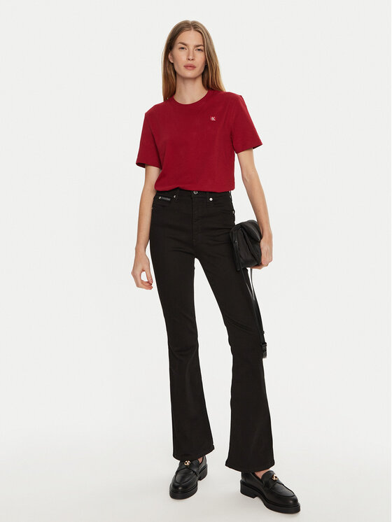 Calvin Klein Jeans Calvin Klein Jeans Póló J20J223226 Piros Regular Fit