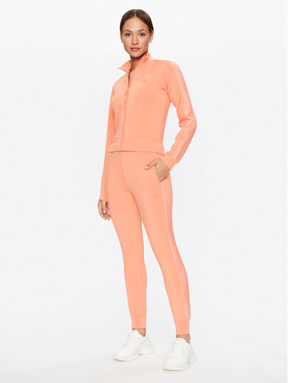 Guess Guess Bluză Allie V2YQ17 K7UW2 Coral Regular Fit