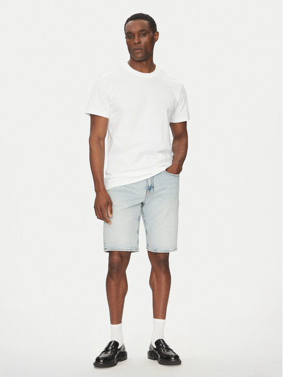 Calvin Klein Jeans Calvin Klein Jeans Szorty jeansowe J30J327185 Niebieski Regular Fit