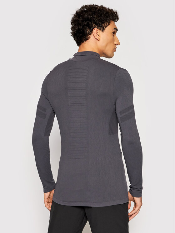 Salomon Salomon Тениска от техническо трико Essential Warm LC1621200 Сив Slim Fit