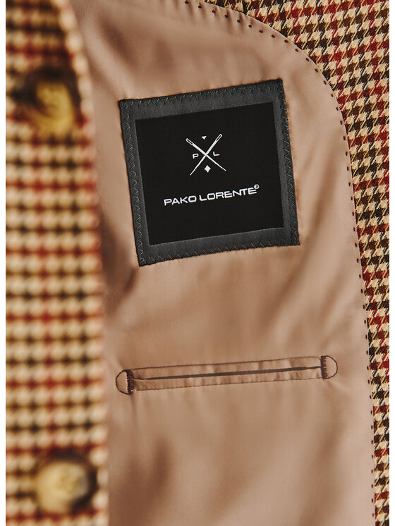 Pako Lorente Pako Lorente Marynarka P25WF-3X-027 Brązowy Slim Fit