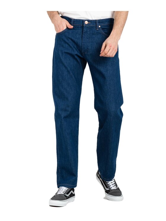 Wrangler Wrangler Jeans W16VEIX05 Blu scuro Loose Fit
