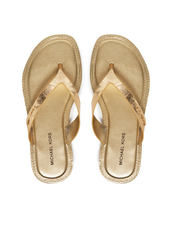 Flip flop MICHAEL Michael Kors Koko 40S5KOFA1M Auriu