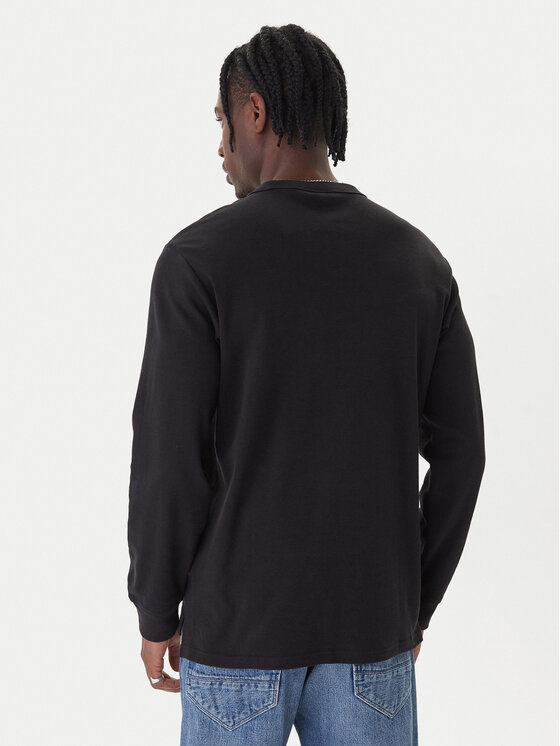 G-Star Raw G-Star Raw Marškinėliai ilgomis rankovėmis Nifous D25076-D976 Juoda Regular Fit