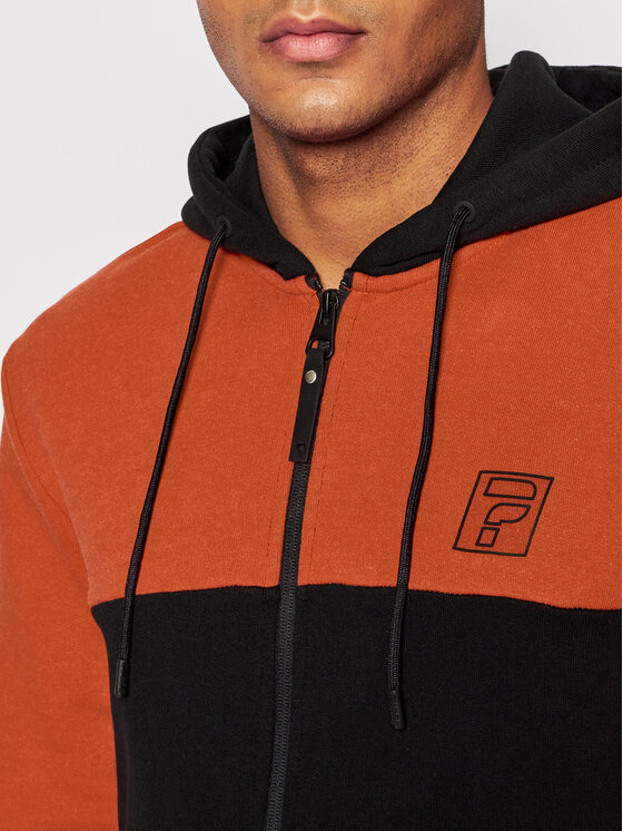 Felpa Z2RQ10 KAIJ1 Arancione Regular Fit