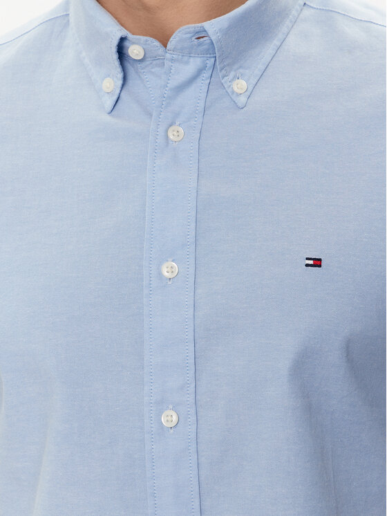 Tommy Hilfiger Tommy Hilfiger Cămașă 1985 MW0MW33810 Albastru Slim Fit