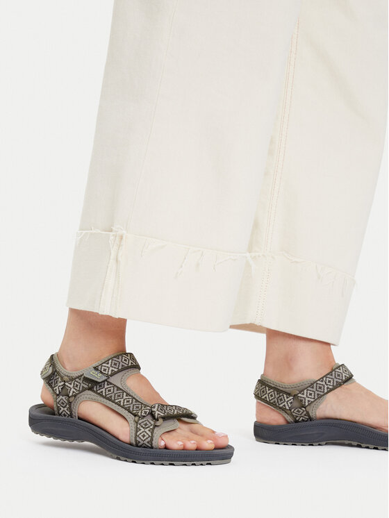 Jack Wolfskin Sandále Wave Breaker 4050291 Hnedá