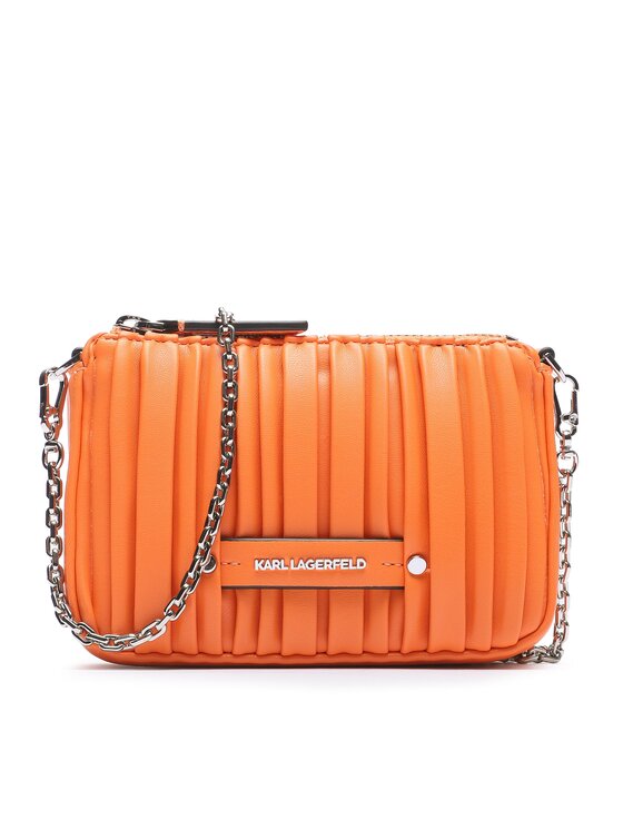 KARL LAGERFELD Ročna torba 231W3212 Oranžna