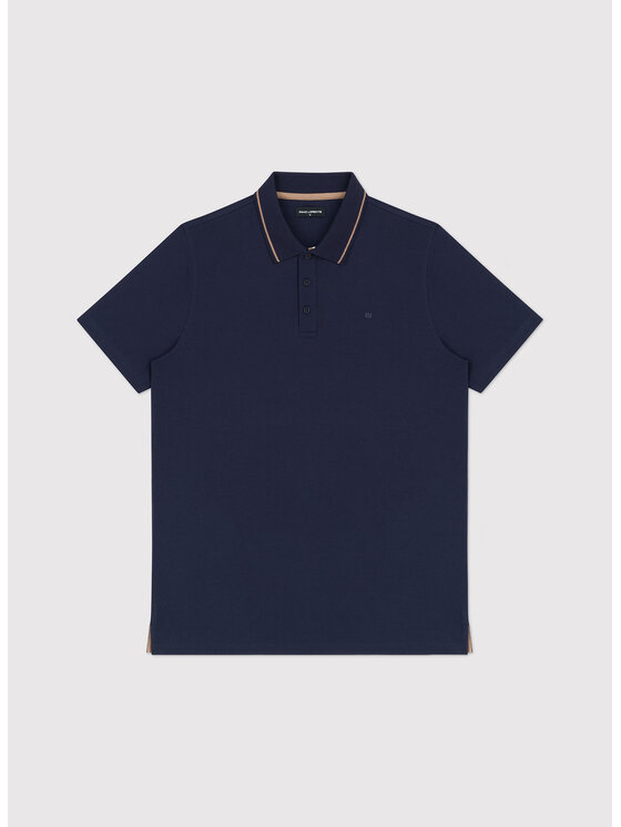 Pako Lorente Pako Lorente Polo P26WN-TX-008 Granatowy Regular Fit