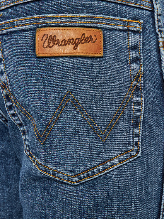 Wrangler Wrangler Jeansy Texas W12S33010 112141144 Niebieski Slim Fit