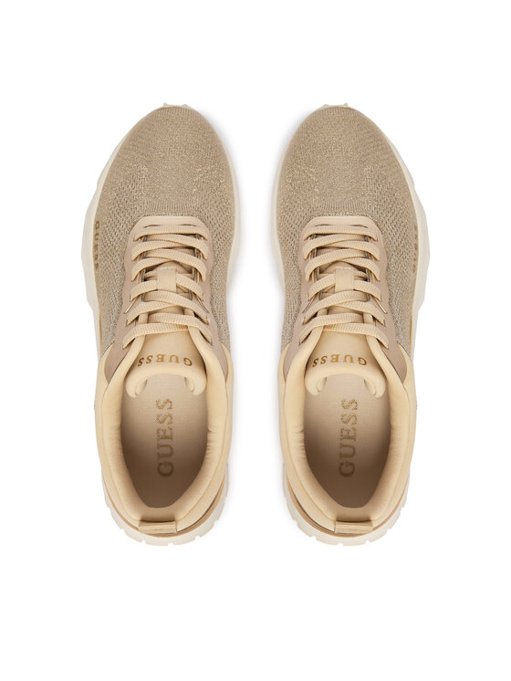 Guess Guess Sneakersy FLPRN3 FAB12 Zlatá
