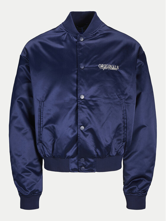 Jack & Jones Jack & Jones Bundy bomber Boston 12272869 Modrá Regular Fit