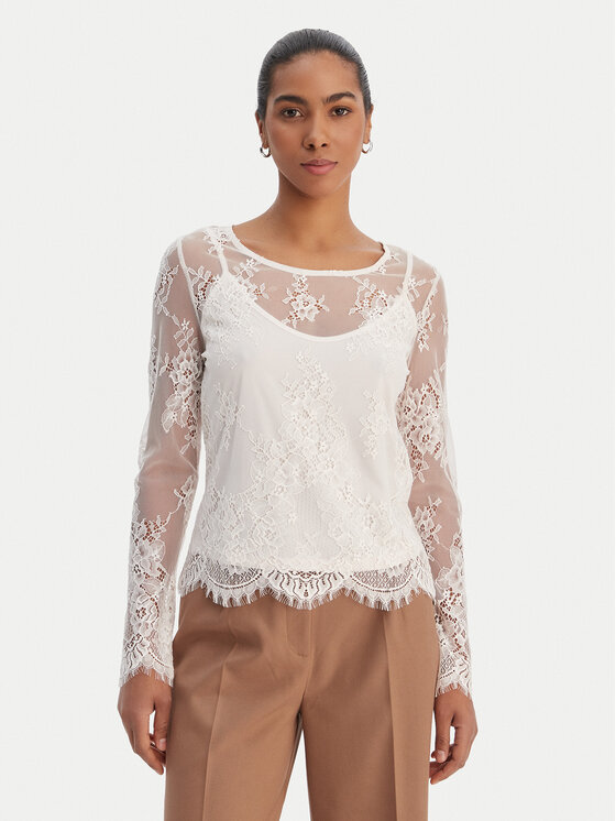 Morgan Morgan Blusa 261-TCITY Écru Regular Fit