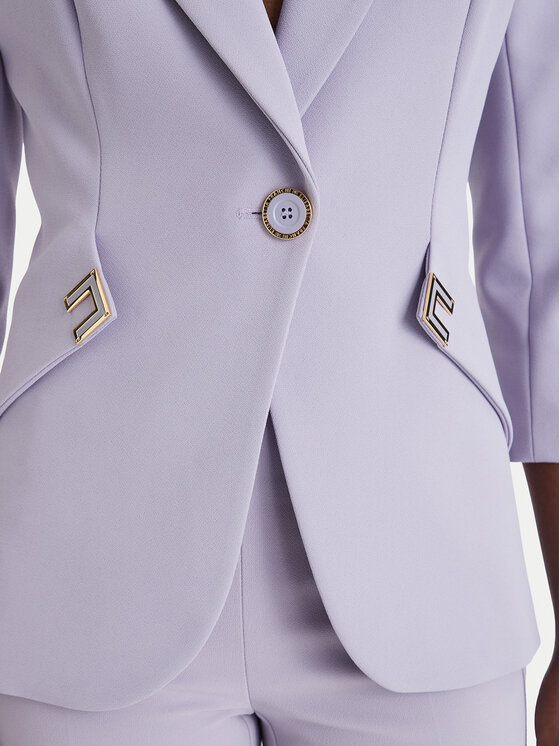Elisabetta Franchi Elisabetta Franchi Giacca da abito GI-215-61E2-V590 Viola Regular Fit
