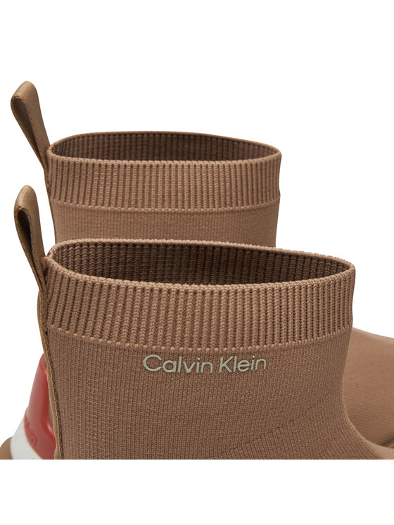 Calvin Klein Calvin Klein Tossud Sockboot Runner HM0HM01241 Beež