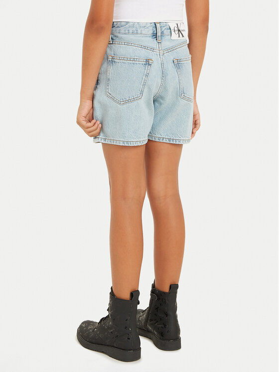 Calvin Klein Jeans Calvin Klein Jeans Pantaloni scurți de blugi IG0IG02369 Albastru celest Regular Fit