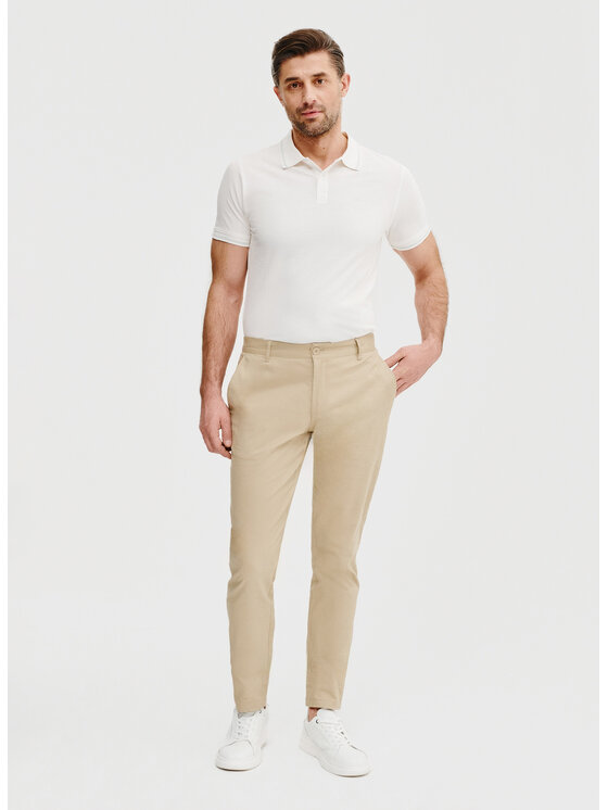Pako Lorente Pako Lorente Polo P25SF-TX-004 Biały Classic Fit