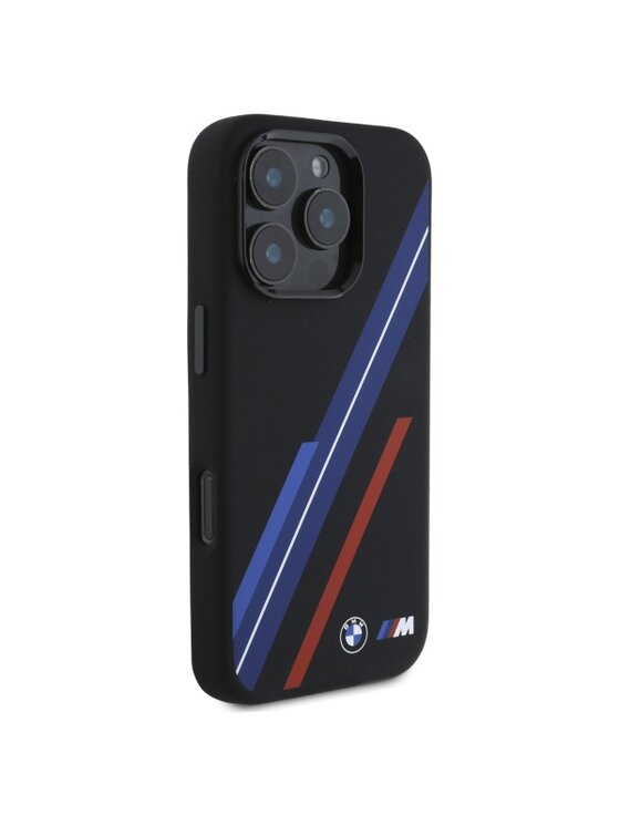 BMW Motorsport BMW Motorsport Etui na telefon Apple iPhone 16 Pro Max Czarny