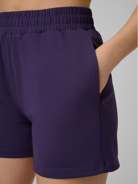 4F 4F Szorty sportowe MULTI ACTIVE Fioletowy Regular Fit