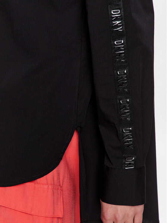 DKNY DKNY Krekls P31M0RY3 Melns Oversize