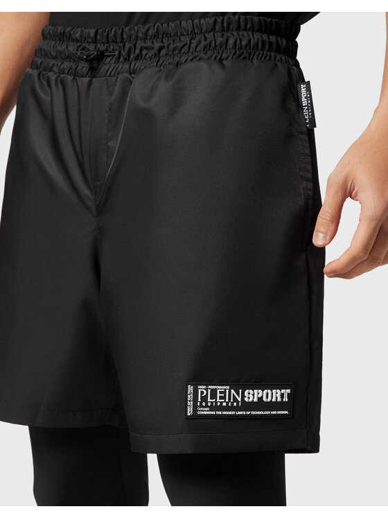 Plein Sport Plein Sport Legginsy 3483 Czarny Active Fit
