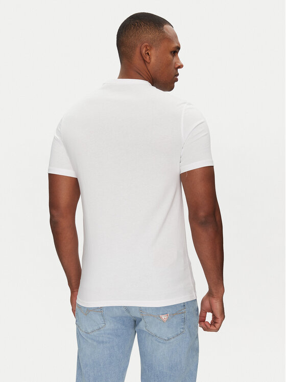 Guess Guess T-krekls M5GI07 I3Z14 Balts Slim Fit