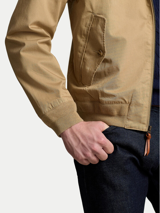 Polo Ralph Lauren Blouson bomber 710923261001 Beige Regular Fit Modivo