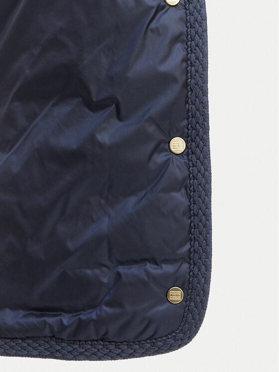 Tommy Hilfiger Tommy Hilfiger Átmeneti kabát WW0WW49660 Sötétkék Slim Fit